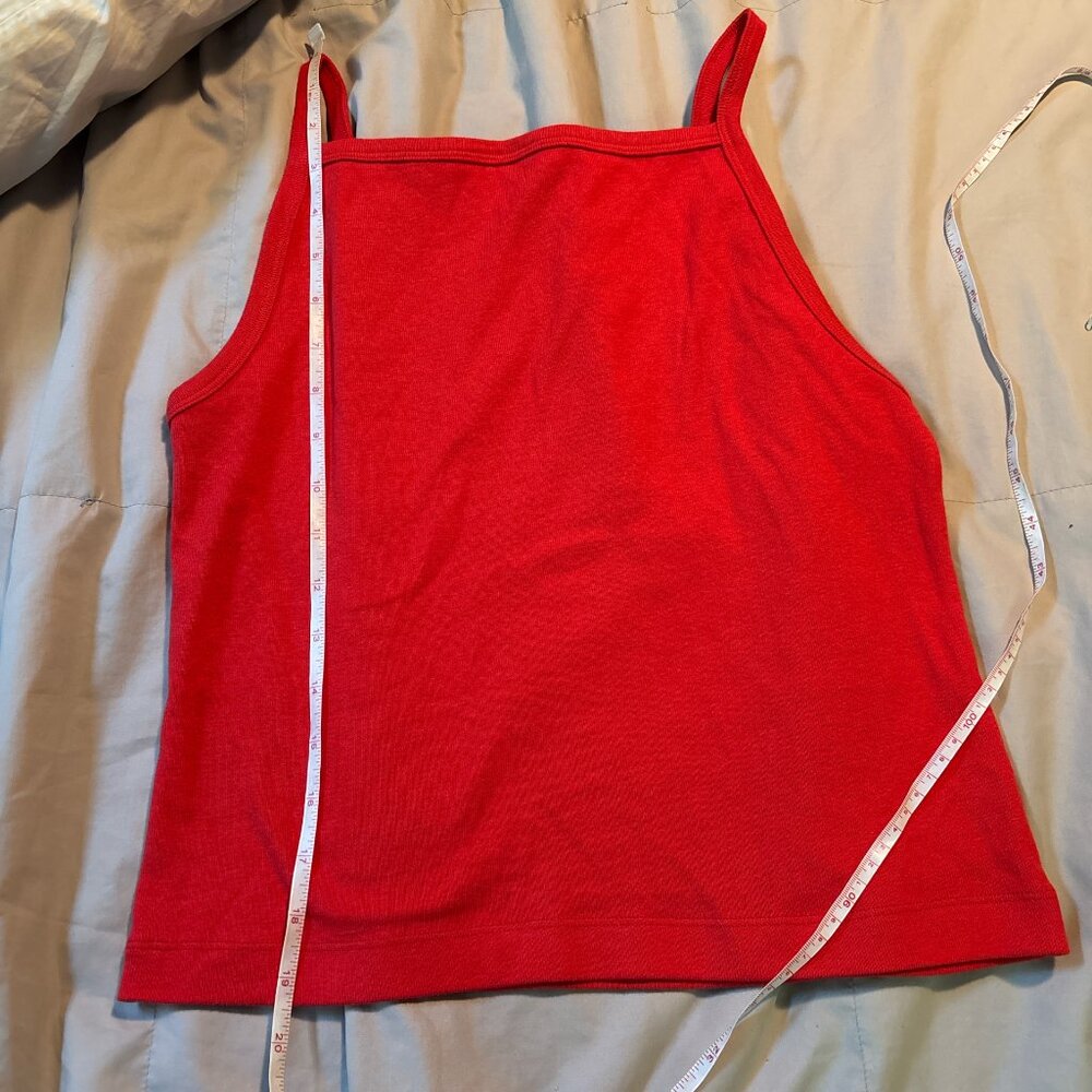 Doen Angie Tank in Scarlet - Picture 7 of 15